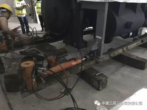 二公司首個設備與管道硬連接項目提前三個月完成冷機進場