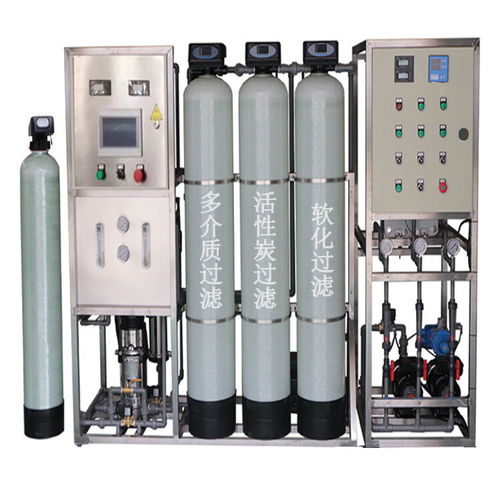 北侖化學新材料用純水處理,1噸純水機訂制,輝月反滲透維修